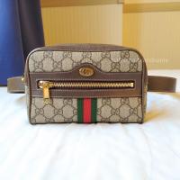 ราคา กุชชี Supreme Ophidia Sherry Small Belt แท้ (18180803036)