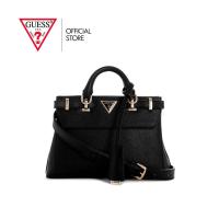 ราคา GUESS กระเป๋า รุ่น VG934076 LEVANTE MINI SATCHEL สีดำ (27304383383)