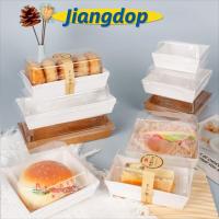 ราคา JIANG กล่องเค้กกระดาษคราฟท์ 20 ชิ้นพร้อมฝาปิดกล่องบรรจุภัณฑ์อาหาร, กล่องอาหารแบบใช้แล้วทิ้ง งานแต่งงาน (51802840068)