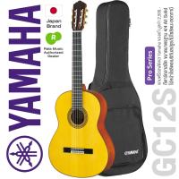 ราคา * Authorized Dealer * Yamaha® GC12S กีตาร์คลาสสิค ขนาดมาตรฐาน 4/4 All Solid ไม้หน้าโซลิดอเมริกันสปรูซ/ไม้โซลิดมะฮอกกานี (8777608387)