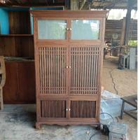 ราคา ตู้กับข้าวไม้สัก​ ตู้ไม้สักเก่า (7655358093)