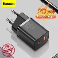 ราคา BASEUS Super Si Pro Quick Charger C+U 30W EU CCSUPP-E หัวชาร์จ (42926494088)