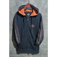 ราคา ต้นฉบับมือสอง Harley Davidson Backhit Zipphoodie (25797239439)