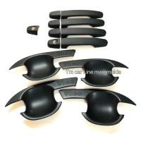 ราคา เบ้ากันรอยมือเปิดและครอบมือจับประตู วีโก้ vigo สีดำรุ่น4ประตู (1447178671)