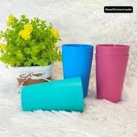 ราคา แก้วน้ำ แก้วพลาสติก แพ็ค 5 ชิ้น คละสี (27006089872)