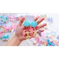 ราคา ต่างหูแฟชั่น งานแฮนด์เมด​ ดินปั้น เปลือกหอย ปลาดาว ม้าน้ำ ❤️ พร้อมส่ง (9679738369)