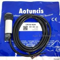 ราคา CR18-8DN sensor เซ็นเซอร์ Capacitive Proximity sensor Size M18 3สาย ชนิดNPN-NO ไฟเลี้ยง12-24VDC (13096442937)