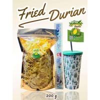 ราคา ทุเรียนทอดกรอบ สวนลุงป้อม เกรด B 200g ทอดอบไล่น้ำมัน กรอบ หอม ไม่อมน้ำมัน (29289366133)
