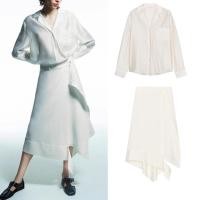 ราคา เสื้อเชิ้ตปก ZARA4786079 กระโปรงไม่สมมาตร3027586 (26435165879)