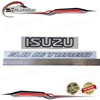 ราคา สติ๊กเกอร์ ISUZU + 3.0 Di TURBO sticker isuzu 3.0 Di TURBO 1 ชุด 2 ชิ้น (ตามรูป) มีบริการเก็บเงินปลายทาง (27405707623)
