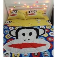 ราคา ผ้าปูที่นอนเกรดพรีเมียมลายลิงแฟรงค์ สตีช วันพีช มิกกี้เมาส์ และลายมินนี่ 5 ชิ้น(ไม่มีนวม) (313906941)