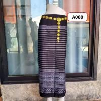 ราคา ผ้าถุงทอยกดอกสีดำ ผ้าถุงสีดำอัดกาว ผ้าถุงสีดำแบบติดตะขอ (45950595578)