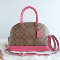 ราคา Coach F27583 F31977 Mini sierra satchel ทรงโดมมินิ (6316903128)