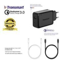 ราคา Tronsmart TS-W2PTE Qualcomm Quick Charger 3.0 + สาย USB Type C 2 ชิ้น (47852162636)