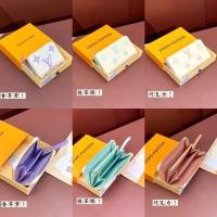 ราคา กระเป๋าสตางค์Louis Vuitton แบบซิปใหม่สำหรับสุภาพสตรี โมเดล M60574 (57203040374)