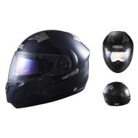 ราคา หมวกกันน็อค REAL Cosmo ยกคาง สีดำเงา/ดำด้าน (1878905829)