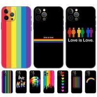 ราคา เคสโทรศัพท์มือถือ tpu ลาย Lesbians LGBT Rainbow Pride สีดํา สําหรับ iphone 5 5s se 2020 6 6s 7 8 plus x 10 XR XS 11 12 13 mini pro MAX (22455338782)