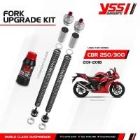 ราคา YSS ชุดอัพเกรดโช้คหน้า HONDA CBR 250 / CBR300 ปี 2011-2018 ชุดอัพเกรดโช๊คหน้า Fork Upgrade Kit (27815762995)