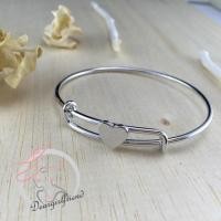 ราคา กำไล ชุบทองคำขาว งานดีไม่ลอกไม่ดำ (74460901)