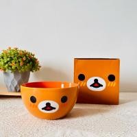 ราคา Rilakkuma ชามสีสวย ลายน่ารัก ใหม่ มีกล่อง (29906339384)