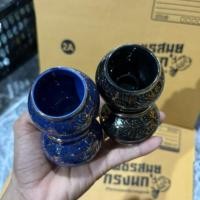 ราคา แก้วน้ำนกขอบทองขนาดเล็ก 1 คู่ (เลือกสี )￼ (24164633487)