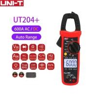 ราคา UNI-T UT204+ คลิปแอมป์ 600A/AC 600A/DC คลิปแอมป์ แคล้มป์มิเตอร์ มิเตอร์วัดไฟดิจิตอล UNI-T UT204+ Mini Digital Clamp Mete (9906909241)