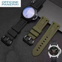 ราคา สายยางเรซินสำหรับนาฬิกา Panerai - กันน้ำได้สมบูรณ์ 22/24/26mm เหมาะกับ PAM111, PAM441 (25195186892)