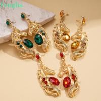 ราคา ต่างหู FENGHA Luxury Pony สไตล์ม้าราศี คริสตัล Swarovski แบบการ์ตูนจีน เหมาะสำหรับงานเลี้ยง (48503170530)