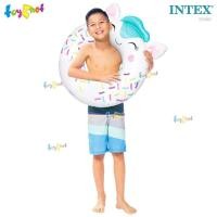 ราคา Intex ห่วงยางเป่าลม ห่วงยาง ลายลูกแมว สีขาว 84x76 ซม. รุ่น 59266 (7562789604)