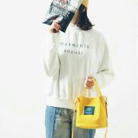 ราคา กระเป๋าผ้าสะพายข้าง living travel [พร้อมส่ง] (299406650)