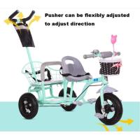 ราคา ใหม่สีดำสองเด็กเด็กพับรถสามล้อคู่ artanis จักรยานจักรยานเด็กเด็กรถเด็กนั่ง (26419452378)