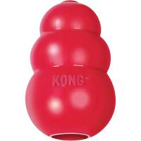 ราคา KONG Classic Stuffable Dog Toy - Fretch & Chew Toy for Dogs - Treat-Filled Capbilities & Irratic Bounce for Extended Play Time - วัสดุยางธรรมชาติที่ทนทาน - สําหรับสุนัขขนาดใหญ่ (49653920046)