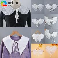 ราคา ORIEN ปลอกคอปลอม, DIY ผ้าฝ้ายที่ถอดออกได้ปลอม, ปรับเสื้อผ้าสุภาพสตรี Cape ผู้หญิงเด็กผู้หญิง (50653214503)