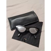ราคา Celine cat eye sunglasses กรอบสีดำ เลนส์ปรอท (26828816368)