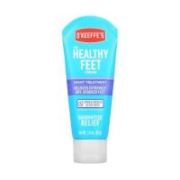 ราคา O'keeffe's Healthy feet cream, night treatment, 3 oz (85g) ครีมทาเท้าสูตรกลางคืน (19572466186)