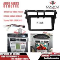 ราคา รถวิทยุ fascia สําหรับ vios 07-12 9 นิ้วกรอบ android 2din mp5 เครื่องเล่นสเตอริโอแผงสายไฟ (29938435983)