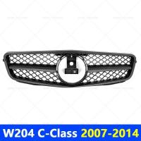 ราคา for 2007-2014 W204 C-Class Mercedes Benz C180 C200 C250 C300 C43 AMG GT Front Bumper Grille Hood Gr (57152537116)