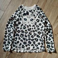 ราคา H&M เสื้อกันหนาวเด็ก3-7ขวบ สกรีนลายเสือดาว แม่เสือสาวแบบพี่ลิซ่า (24903538528)