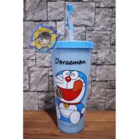 ราคา แก้วน้ำโดเรม่อน พร้อมหลอดดูด 900 cc. (7852505642)
