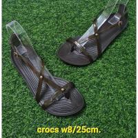 ราคา crocs แท้ มือสอง w8 (21771859866)