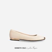 ราคา KENNETH COLE x ANNE THONGPRASOM รองเท้าส้นแบนผู้หญิง รุ่น ASTAIRE FLATS EGG SHELL สีครีม ( FLT - KF14077LE-110 ) (29754493282)