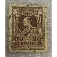 ราคา แสตมป์รัชกาลที่6 พ.ศ 2462-2469 ราคา 2 สตางค์ (3178825195)