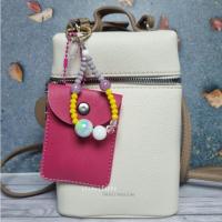 ราคา MERAH GANTUNGAN Trend Bag Hanger / Bag Charm Cute MIni Wallet / Bagcharm ZEA Lilac Pink Pink by Clipnclippy (28993800096)