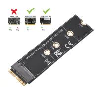 ราคา M.2 NVME SSD แปลงอะแดปเตอร์การ์ดสําหรับ MacBook Air Pro Retina 2013-2017 NVME/AHCI SSD อัพเกรดชุดสําหรับ A1465 A1466 A1398 A1502 (42059522771)