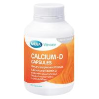 ราคา เมก้า วีแคร์ แคลเซียม-ดี ผลิตภัณฑ์เสริมอาหารแคลเซียม ผสมวิตามินบี 3 60 แคปซูล (20171984523)