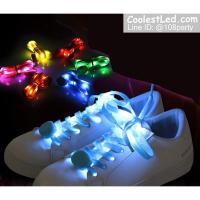 ราคา เชือกผูกรองเท้าเรืองแสง มีไฟ Led กระพริบ ทำจากเชือกรองเท้าไนล่อน มีสินค้าพร้อมส่งในไทย (2645029668)