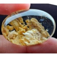 ราคา โป่งข่ามพม่า แก้วมังคละจุฬามณี พิรุณเกาะปวกทรายสีทอง ปลายสวยเหมือนองค์พระเจดีย์ แก้วใส งานสวยหายาก (28424520836)