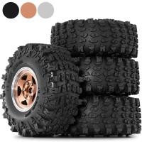 ราคา ชุดล้อและยาง Beadlock ขนาด 118 มม. 1.9" 4 ชิ้น สำหรับรถ RC Crawler 1/10 Axial SCX10 Wraith RR10 Capra Trxs TRX4 YK4082 (27934728166)