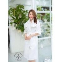ราคา เสื้อคลุมอาบน้ำ เนื้อผ้ารังผึ้งราคาส่ง (6097427686)