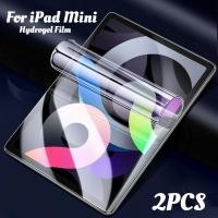 ราคา 1-2PCS HD Hydrogel Soft Film สําหรับ Apple iPad Mini 6 7 5 4 3 2 1 แท็บเล็ตด้านหน้า + ด้านหลังป้องกันฟิล์มสําหรับ iPad Mini7 Mini6 Mini5 Mini3 Mini2 Anti-Fingerprint ป้องกันหน้าจอ (50601704108)